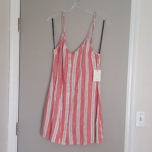 Forever 21 Stripped Sun dress size M